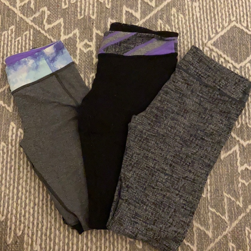 Ivivva Girls Set of 3 Leggings